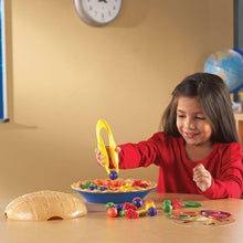 將圖片載入圖庫檢視器 美國 Learning Resources Super Sorting Pie 邏輯分類果撻