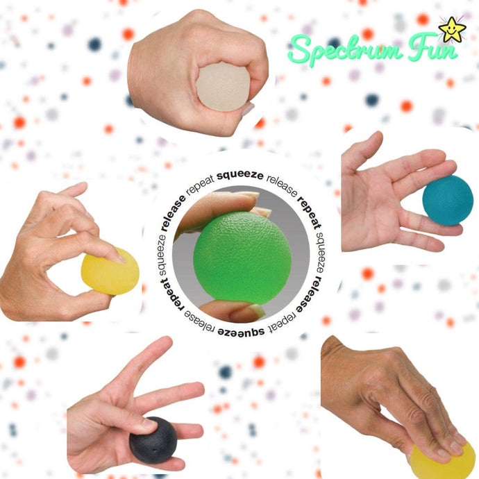 如何運用 Gel Squeeze Ball 啫喱握力球 進行小手肌訓練？