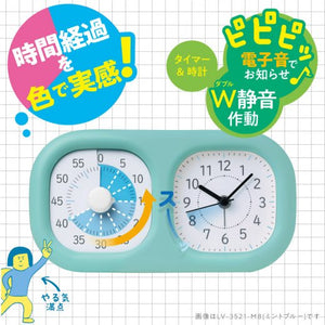 日本 SONIC 「時っ感」視覺提示計時器+時鐘
