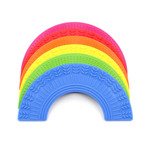 美國 ARK Chewable Rainbow Fidget 彩虹兩用觸覺玩具牙膠