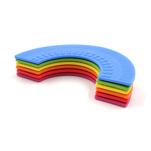 美國 ARK Chewable Rainbow Fidget 彩虹兩用觸覺玩具牙膠