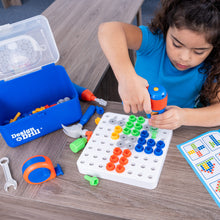 將圖片載入圖庫檢視器 美國 Educational Insights Design &amp; Drill® Toolbox 電鑽創意組