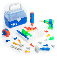 將圖片載入圖庫檢視器 美國 Educational Insights Design &amp; Drill® Toolbox 電鑽創意組