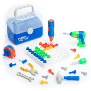 美國 Educational Insights Design & Drill® Toolbox 電鑽創意組