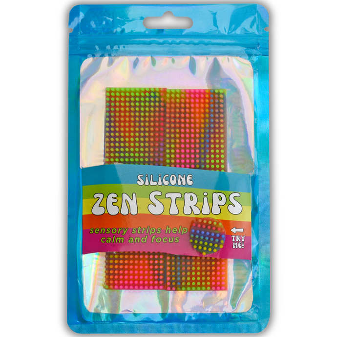 美國 Silicone Zen Strips 矽膠觸覺冷靜貼