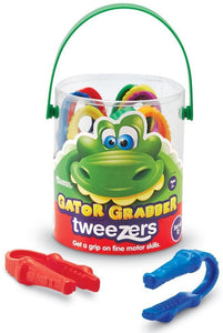 美國 Learning Resources Gator Grabber Tweezer 鱷魚前二指鉗