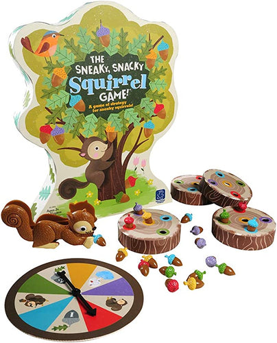 美國 Educational Insights The Sneaky, Snacky Squirrel Game!® 松鼠收集橡果遊戲